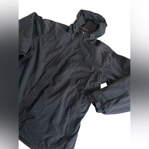 Black & Burgundy REI Zip-In Elements Women’s Jacket XL